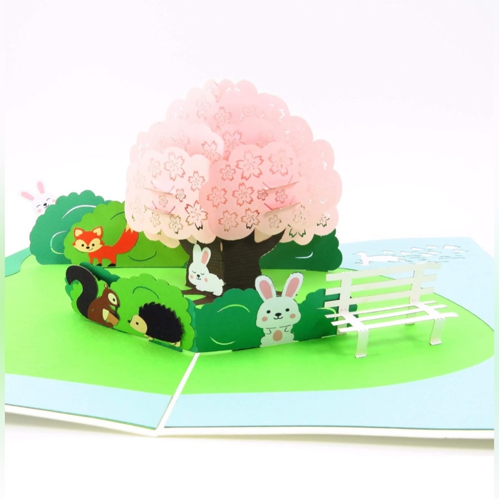 Pop Card Express Coll.The card is cut with laser technology and hand-assembled.